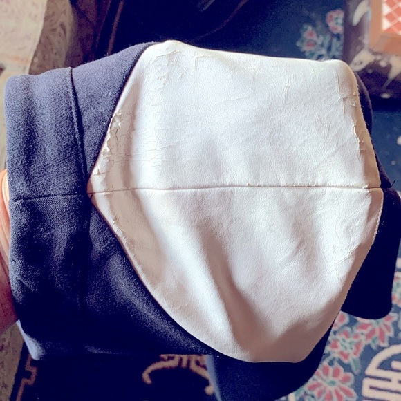 Twee Club Monaco Women’s Size 4 Black Cream Coastal Skirt Preppy Y2K Coquette - Picture 7 of 7